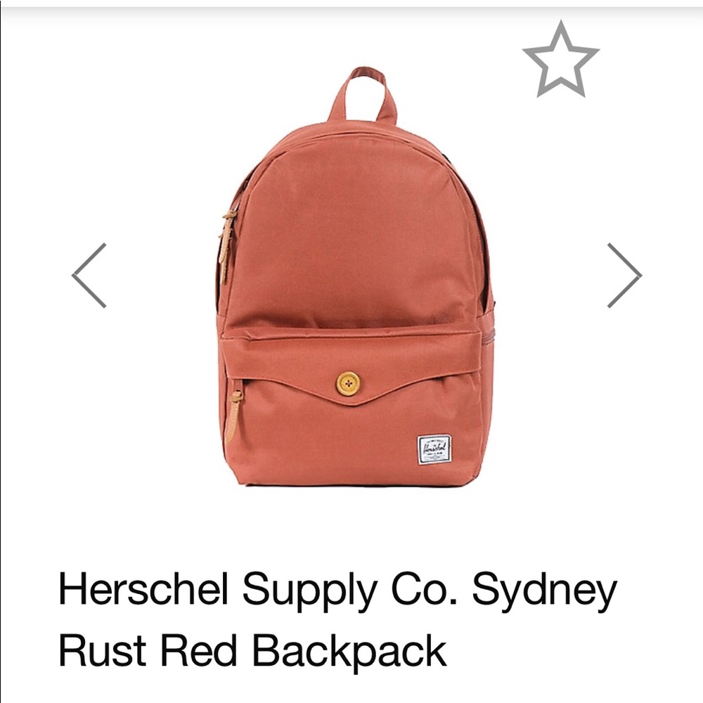 Herschel Supply Co. Sydney Rust Red Backpack
